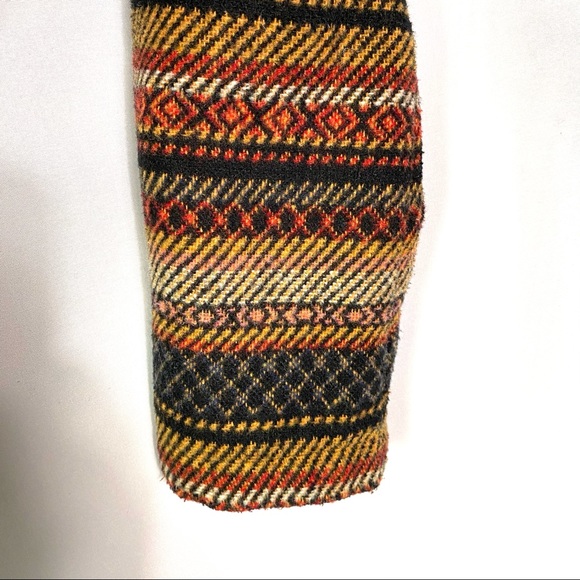 Cotton Cargo Jacket with Wool Blend Blanket Sleeves, Adjustable Waist, Mossimo - Picture 11 of 14